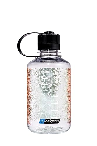 Image of Nalgene 16 oz Narrow Mouth Water Bottle, Rainbow Snake