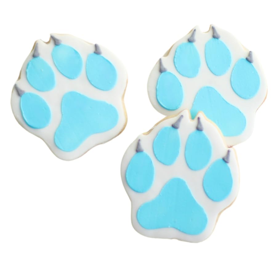 1 Dz. Paw Cookies! Dog Sports for Generations to Come! Birthday Themed, Puppy Party Favors or Baby Gift!