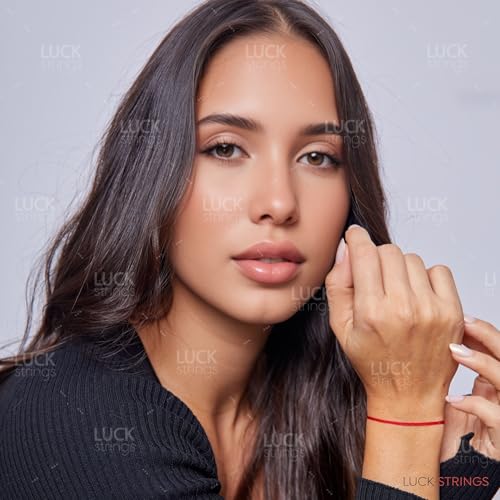 Thin Red Cord Bracelet - Waterproof Nylon Adjustable Surfer String Friendship Bracelet for Men, Women, Teens - Unisex Vegan Lightweight Summer Beach Accessories2