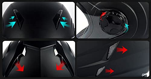 Caschi Moto Jet con Auricolare Bluetooth, ECE/DOT