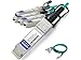 Add On FCBN510QE2C10-AO Finisar Compatible TAA Compliant 40Gbase-AOC Qsfp+ to 4Xsfp+ Direct Attach Cable