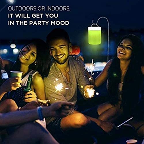 Image of Careflection Acrylonitrile Butadiene Styrene Led Touch Lamp Wireless HiFi Light, USB Rechargeable Portable Bluetooth Speaker with TWS for Festival, Camping, Different Lighting Modes-Multi-Color
