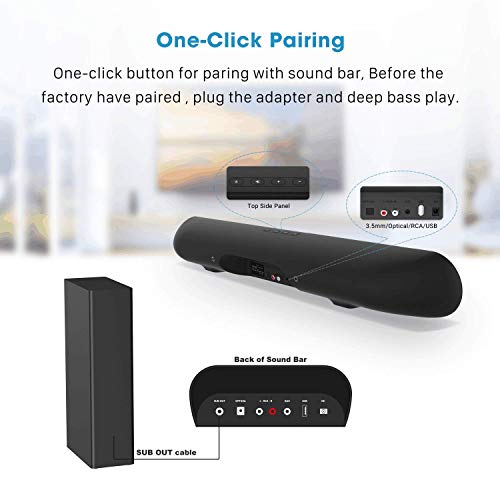 hmovie soundbar 120w