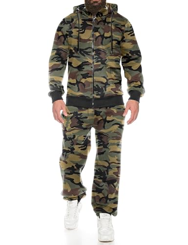 COOFANDY Sweatsuits for Men 2 Piece tracksuit Sets Full Zip Hoodie Sweatpants for Men Casual Sports Jogging Suits S-4XL