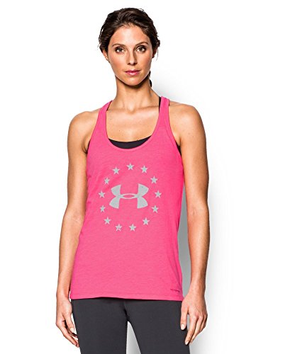 Under Armour Womens Charged Cotton Tri-Blend Freedom Tank