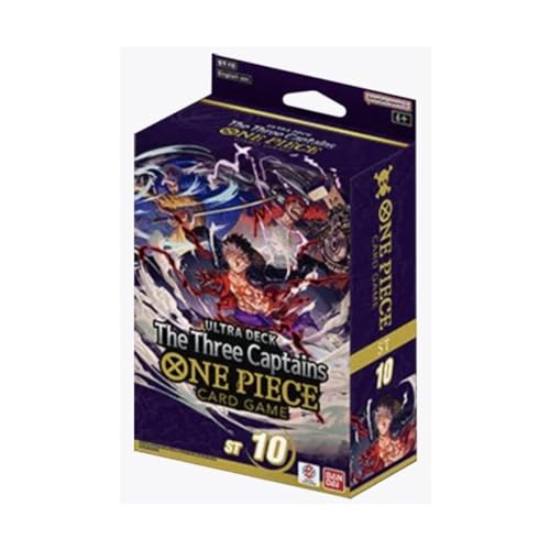BANDAI ONE PIECE TCG: ULTRA DECK: THE THREE CAPTAINS (ST-10) (229748)