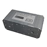 Material: S250GD/ DX 51D Pollmann Baubeschläge 6470220 Flachverbinder 135 x 55 x 2,0 mm, Profi-Pack à 25 Stück