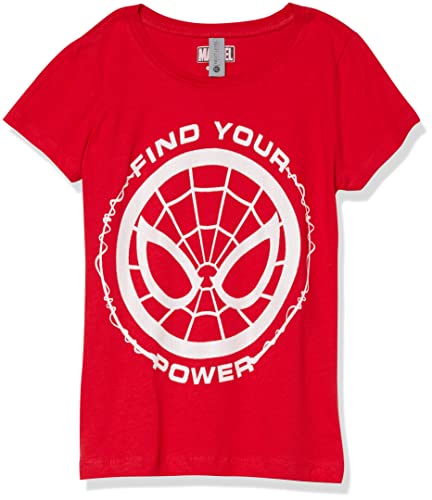 T-shirt Spider-Man rouge pour fille en taille XL