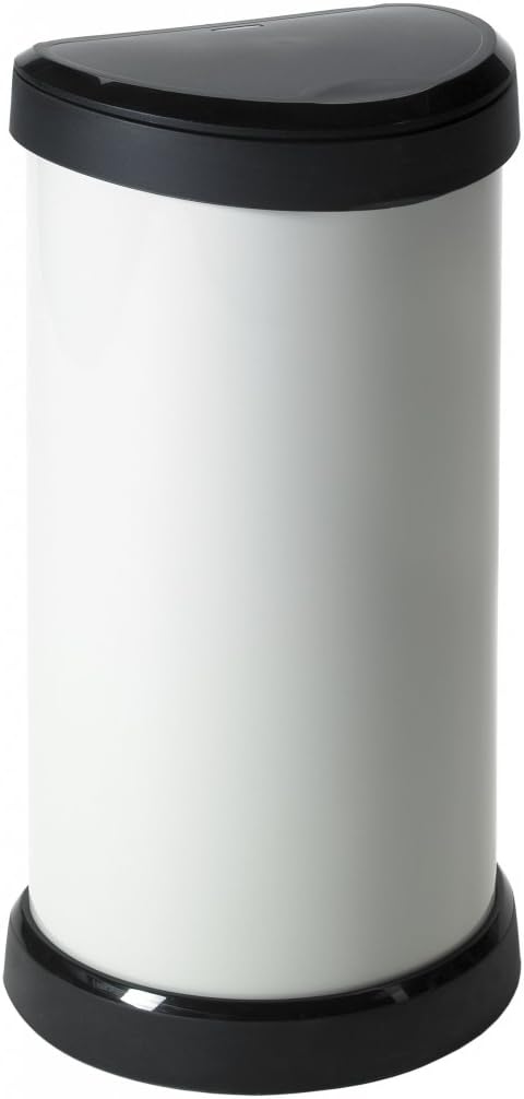 CURVER Deco Bin (40L - Cream)