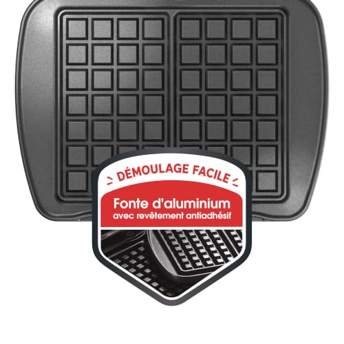 Plaque Gaufre LAGRANGE 010922 – Aluminium Moulé Antiadhésif Double Couche - vue 4