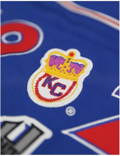 Big Boy Negro Leagues S8 Camiseta Conmemorativa de Béisbol para Hombre [Azul Real] miniatura 2