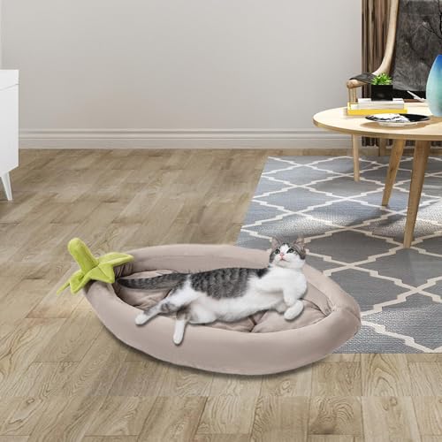 Panier pour chat et chien rond XL doux pour l'intérieur - 6