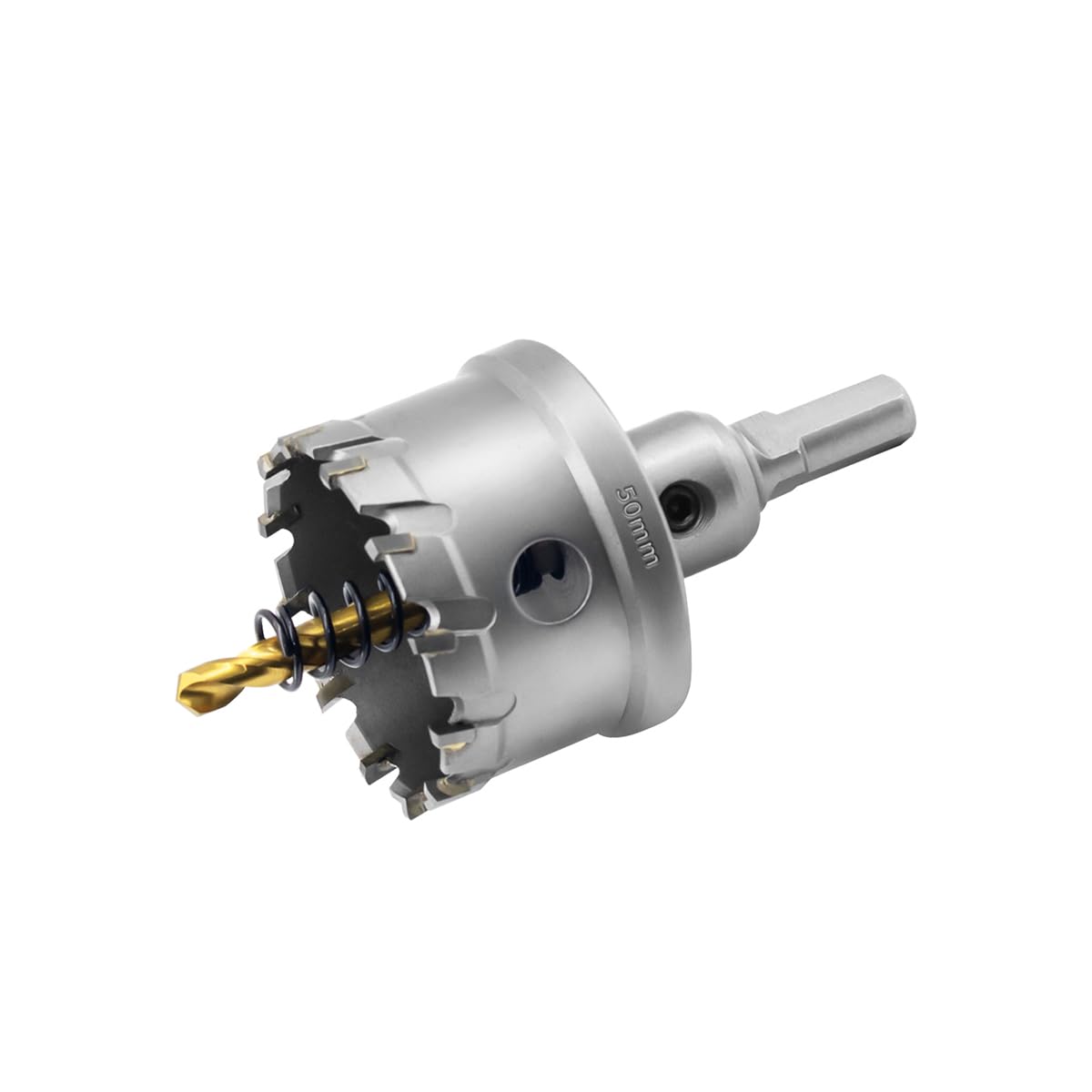 Aohhy Lochsäge Hartmetall Bohrer, Professional TCT Metall Bohrer für Edelstahl, Kunststoff, Messing, Eisen, Aluminium