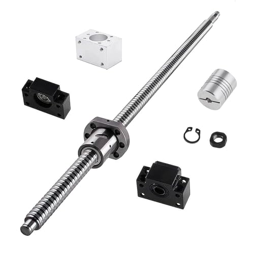 Arbre vis à billes SFU1204 RM1204 haute rigidité avec paliers BK10 BF10 usinage de précision