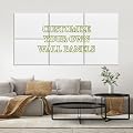 Custom Acoustic Panels Wall Art, Personalized Soundproof Wall Panels, Upload Your Own Artwork, Decorative Sound Absorbing Panels for Home Office Music Studio (6 PCS Rectangular 31.4 Inch X 35.4 Inch)