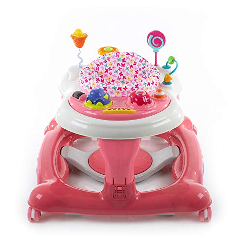 Andador Goal Walker 4 em 1, Cosco, Rosa