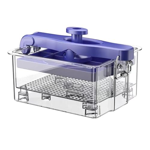 PETSOLA Yogurtera Filtro de Yogur Griego Colador de Malla Fina de Tofu Material PP Fácil de Usar con Temporizador Adecuado para Cocina Hogar