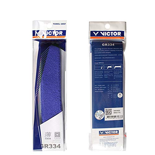 VICTOR GR-334 Towel Grip (Thin) Set of 3 (Blue)-image-11