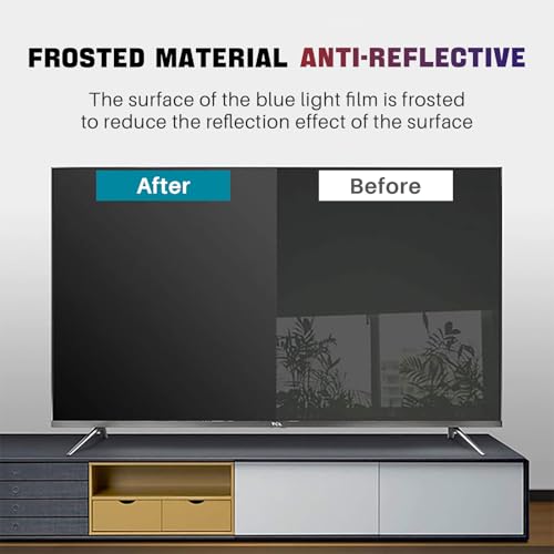 Filtre anti lumière bleue et reflets pour écran 48 pouces protégeant vos yeux - 4