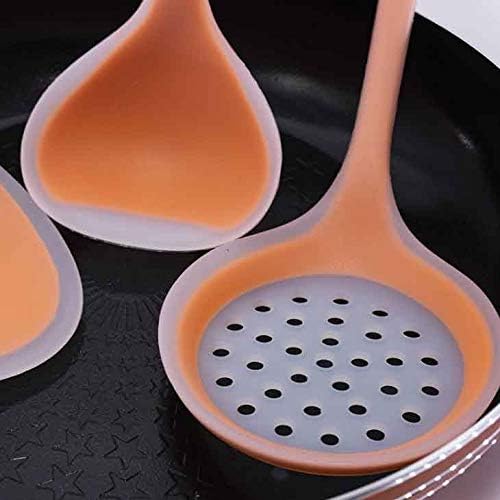 5pcs Silicone Kitchenware Non-Stick Cookwarre Cooking Tool Spatula Ladle Shovel Spoon Soup Kitchen Utensils Set