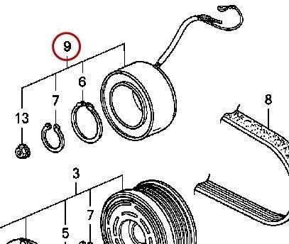 Genuine Honda 38924-PCX-006 Solenoid Coil Set