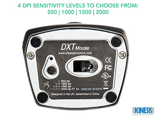 Kinesis Dxt2 Ergonomic Vertical Mouse (Rf Wireless) #TOP4