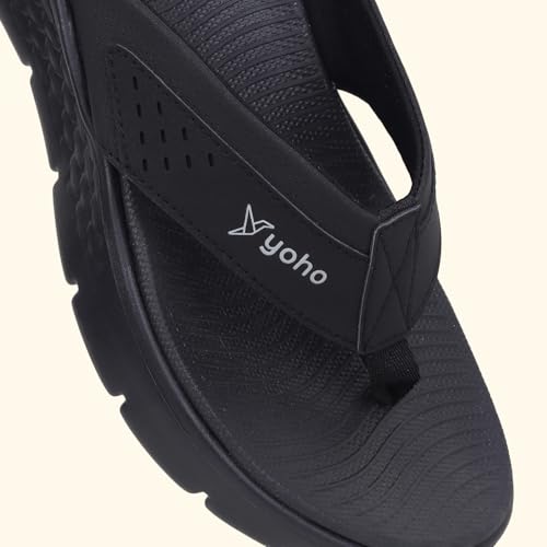 Image of YOHO Snugly 005 Slippers For Men | Cushioned Support | Lightweight Grip | Breathable Comfort | Long-Lasting Build