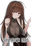  Sexy Brown Dress : Manga Fantasy Romance Comic Adult Version (English Edition)