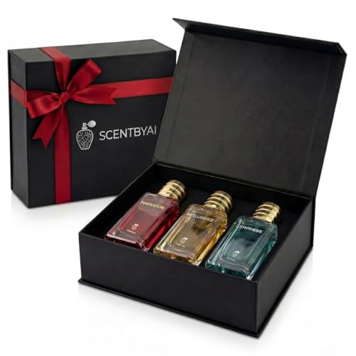 3PCS ScentByAI AI-Designed Luxury Fragrance Collection – Unisex Fragrance Set for Him and Her, Perfect for gifting or personal use, with elegant scents for any occasion. 3x50ml (3x1.7 oz)