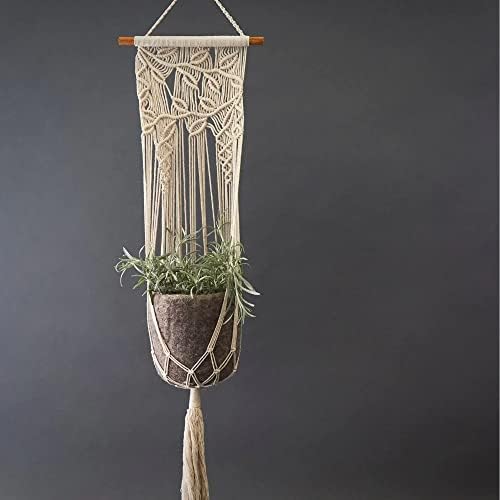 Hanging Grey Planter Set
