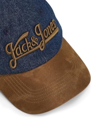 Image of JACK & JONES Men Dual Colour Logo Print Baseball Cap