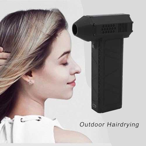 Blower, Ultra Powerful 130,000RPM Air Blower, Compact Mini Blower with Adjustable Speeds, Type C Fast Charging, for Car, Computer, Keyboard