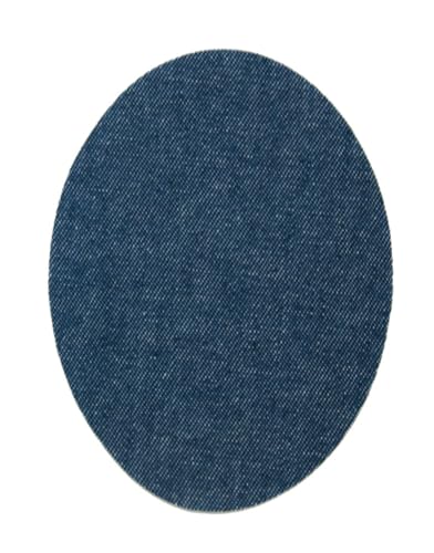 Ginocchiere adesive per bambini – 4 toppe termoadesive Jeans medio