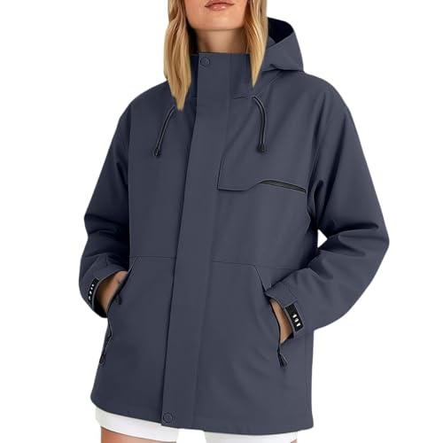 Manteau de pluie femme imperméable léger coupe-vent pour ne plus craindre les averses