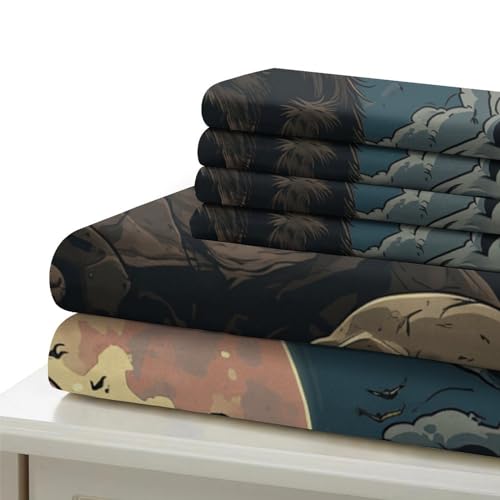 Parure de lit souris 3D microfibre anti-plis avec fermeture éclair - 6