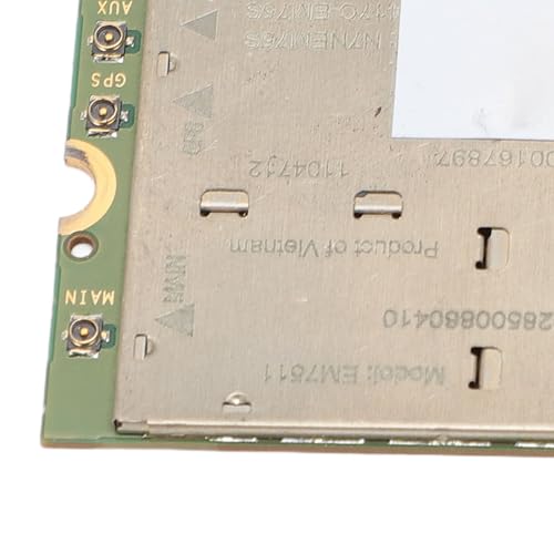 Módulo LTE 4G XUMIUZIY EM7511, 600 Mbps descarga / 150 Mbps subida, interfaz M.2 PCIe, compatible con laptops, soporta GLONASS, BeiDou, Galileo y GPS miniatura 3