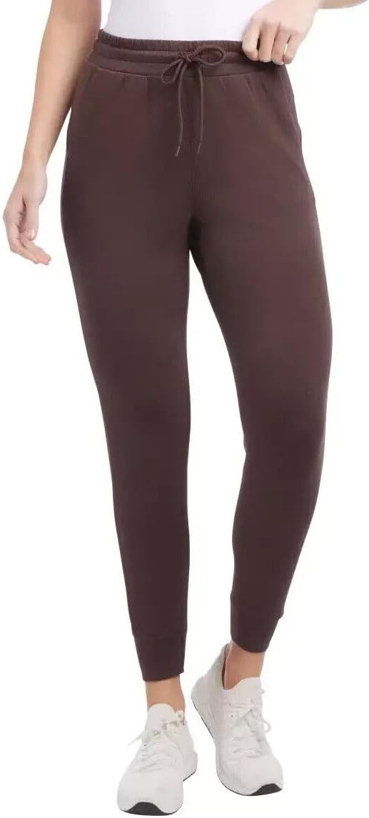 Danskin Women's Relaxed Fit Luxe Jogger Sweatpants