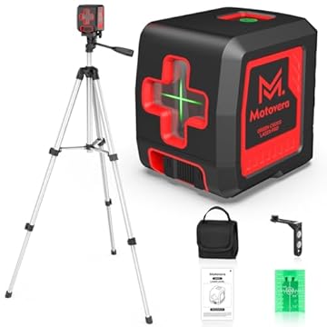cross line laser level with tripod