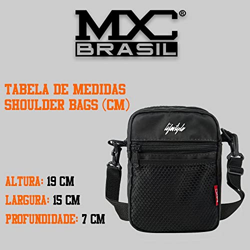 Shoulder Bag MXC BRASIL Mini Bolsa Lateral Ombro Necessaire Transversal REF282