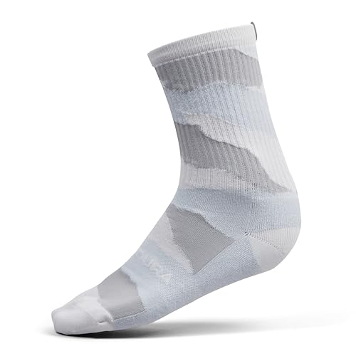 ENDURA Men's Peak Cycling Socks, Dreich Grey, S-M