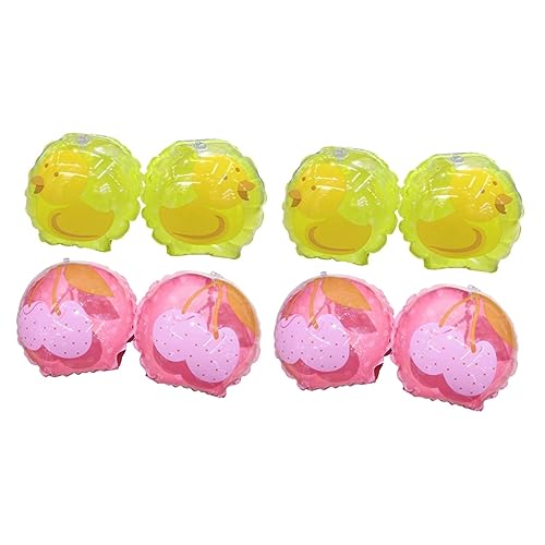 Toyvian 4 Pares Braço Anel De Natação Crianças Brinquedos Brinquedo Para Crianças Brinquedos Para Cr