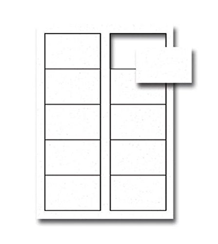 Cartes de visite micro perforation Apli DECAdry pour imprimer sans outil