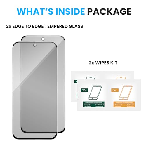 Image of FIRST MART Military-Grade Matte Anti-Glare Tempered Glass for iQOO Z11x (6.59 Inch) With Installation Kit | Edge to Edge Coverage |Anti Glare, Bubble-Free [2 Pack]