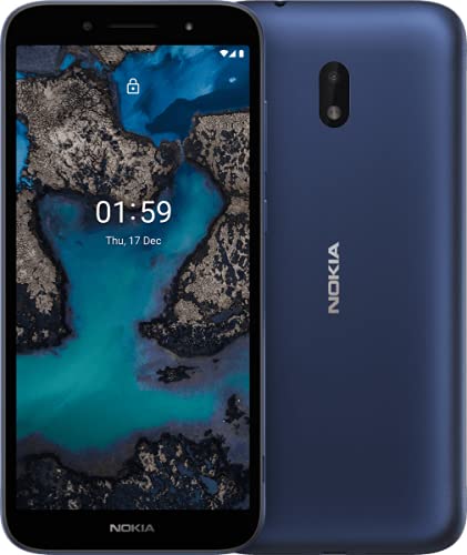 Nokia C01 Plus | Android 11 (Go Edition) | Unlocked Smartphone | 2-Day Battery | 1/32GB | 6.52-Inch Screen | Dark Blue - Image 3