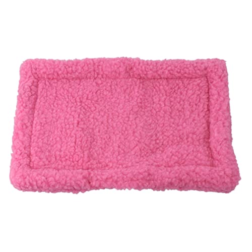 Toddmomy Coussin Chaud pour Hamster 30 X 20 CM – Tapis de Couchage Doux et Confortable pour Petits Animaux de Compagnie Tapis d'hiver pour Rongeurs Fournitures pour Animaux