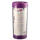 Watercolor Collection Polymer Travel Mug: 