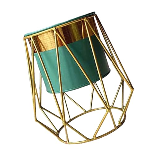 Milisten Pflanzbehälter Für Balkon Und Veranda Dekotopf Für Innenbereichspflanzen Eisen-pflanzgefäß Als Balkon-pflanztopf Oder Büro-pflanztopf Und Tischtopf Geeignet