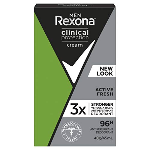 Rexona For Men Clinical Protection Antiperspirant Deodorant Cream 45Ml #TOP2