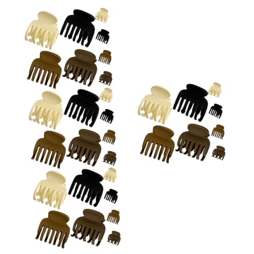 Accessoires cheveux fille lot 4 boîtes barrettes pinces à mâchoires