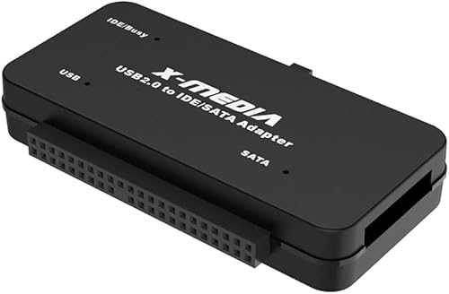 Miniatura 2 de XM-UB2235S Convertidor de adaptador USB 2.0 a IDE SATA, lectoradaptador de disco duro externo - Compatible con unidad de disco duro HDDSSD de 2.53.5
